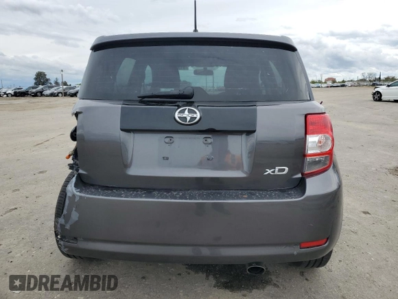 2008 Scion xD with VIN JTKKU10448J031272, listed as a Copart auction lot 51302185 with 121,055 mi miles and Salvage Title. Bid and sale history available at carsss.com. Image 6.