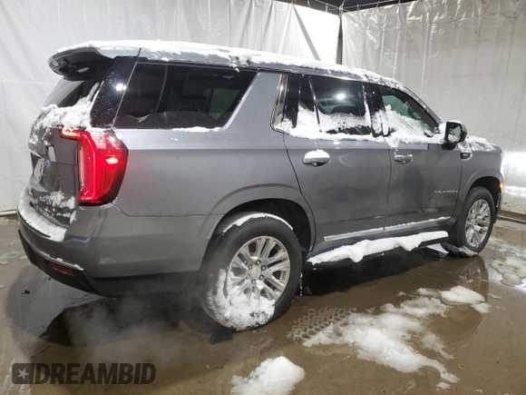 2021 GMC Yukon SLT with VIN 1GKS2BKD0MR429806, listed as a Copart auction lot 87789275 with 47,874 mi miles and Salvage Title. Bid and sale history available at carsss.com. Image 3.