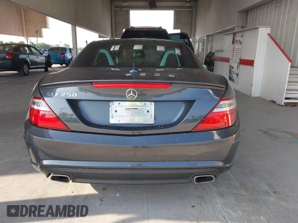 2012 Mercedes-Benz SLK 250 with VIN WDDPK4HA4CF036956, listed as a IAAI auction lot 42382830 with 89,369 mi miles and . Bid and sale history available at DreamBid. Image 16.
