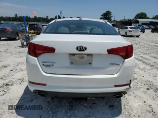 2013 Kia Optima EX with VIN 5XXGN4A71DG238043, listed as a Copart auction lot 62005815 with 118,519 mi miles and Salvage title. Bid and sale history available at DreamBid. Image 6.