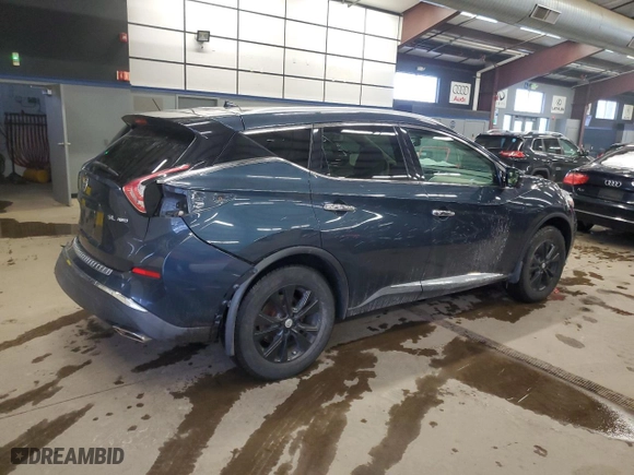 2015 Nissan Murano SV with VIN 5N1AZ2MH5FN212017, listed as a Copart auction lot 45949825 with 143,798 mi miles and Salvage Title. Bid and sale history available at carsss.com. Image 3.
