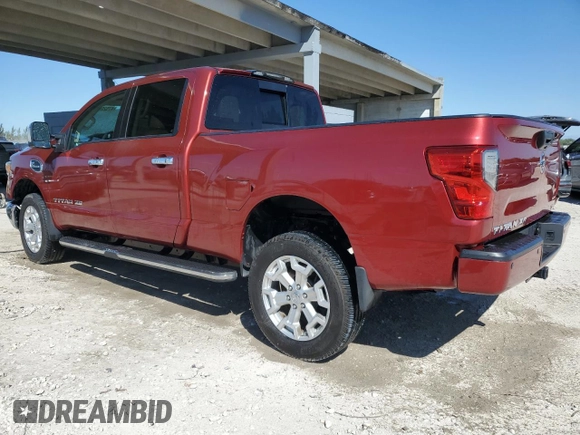 2016 Nissan Titan Platinum Reserve z VIN 1N6BA1F20GN508130, wystawiony jako Copart lot #58246965 z przebiegiem 62 604 mil mil oraz Czysty tytuł • Clean title. Historia ofert i sprzedaży dostępna na DreamBid. Obrazek 2.