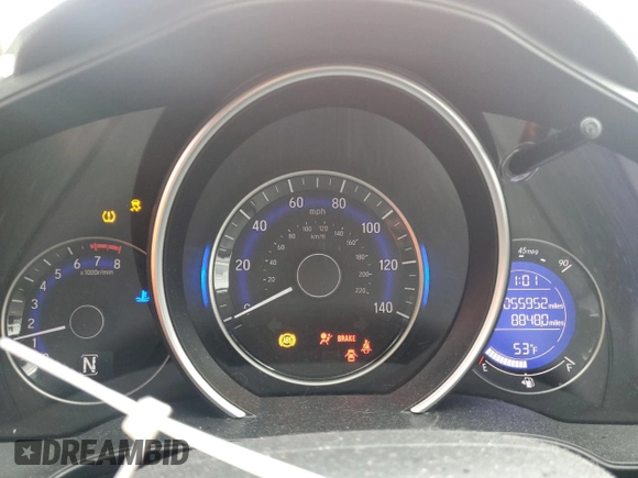 2018 Honda Fit Sport with VIN 3HGGK5H60JM732286, listed as a Copart auction lot 42337465 with 55,952 mi miles and Salvage Title. Bid and sale history available at carsss.com. Image 9.