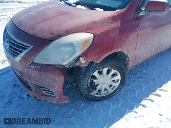 2012 Nissan Versa SL with VIN 3N1CN7AP0CL916481, listed as a IAAI auction lot 41628924 with 149,142 mi miles. Bid and sale history available at carsss.com. Image 6.