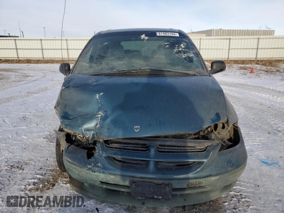 2000 Dodge Caravan SE with VIN 2B4GP45G2YR702617, listed as a Copart auction lot 87403154 with Not Provided miles and Salvage Title. Bid and sale history available at carsss.com. Image 5.