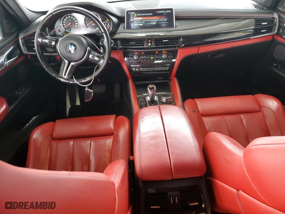 2017 BMW X6 M with VIN 5YMKW8C50H0U71775, listed as a Copart auction lot 44210315 with NaN miles and Clean Title. Bid and sale history available at carsss.com. Image 8.