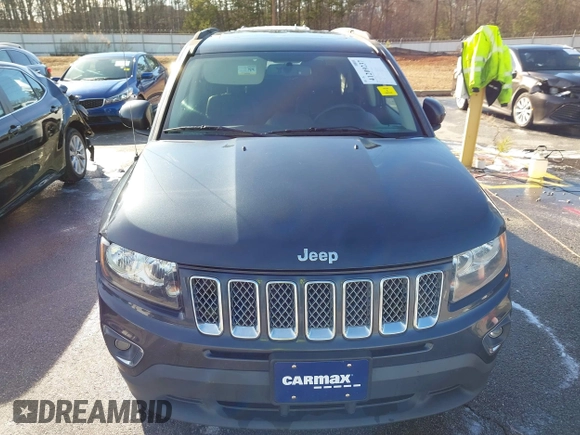2015 Jeep Compass High Altitude Edition with VIN 1C4NJCEA0FD210511, listed as a IAAI auction lot 41209237 with 79,721 mi miles. Bid and sale history available at carsss.com. Image 12.