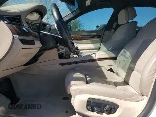 2013 BMW 7 Series 740Li with VIN WBAYE4C52DD136841, listed as a Copart auction lot 48608895 with 99,436 mi miles and Clean Title. Bid and sale history available at carsss.com. Image 7.