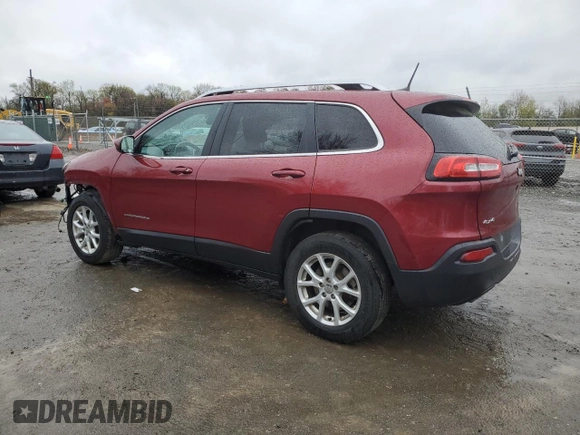2017 Jeep Cherokee Latitude with VIN 1C4PJMCB8HW596595, listed as a Copart auction lot 51969565 with 118,665 mi miles and Salvage Title. Bid and sale history available at carsss.com. Image 2.