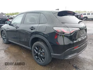 2024 Honda HR-V Sport with VIN 3CZRZ1H57RM750003, listed as a IAAI auction lot 42197380 with 17,163 mi miles and . Bid and sale history available at DreamBid. Image 3.