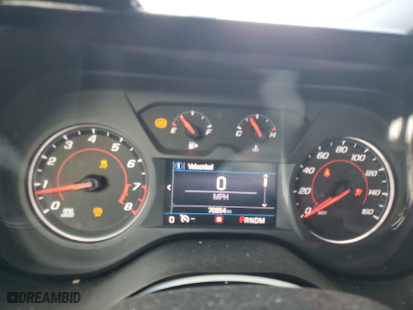 2019 Chevrolet Camaro 1LT with VIN 1G1FB1RX9K0127674, listed as a Copart auction lot 43374945 with 70,854 mi miles and Salvage Title. Bid and sale history available at carsss.com. Image 9.
