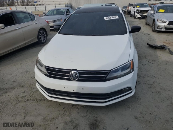 2016 Volkswagen Jetta Sedan 1.8T Sport with VIN 3VWD17AJ1GM269210, listed as a Copart auction lot 45865675 with 107,321 mi miles and Salvage Title. Bid and sale history available at carsss.com. Image 5.