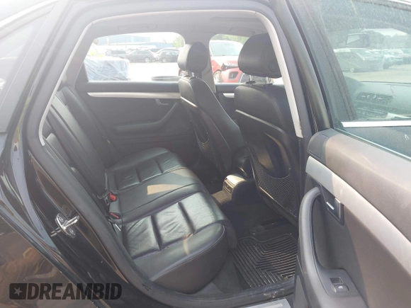 2008 Audi A4 2.0T with VIN WAUDF78E48A041209, listed as a IAAI auction lot 42401299 with 161,370 mi miles and . Bid and sale history available at DreamBid. Image 8.