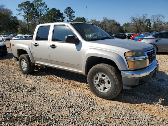 2007 GMC Canyon SLE2 with VIN 1GTDT13E278134607, listed as a Copart auction lot 48663085 with 210,201 mi miles and Salvage Title. Bid and sale history available at carsss.com. Image 4.