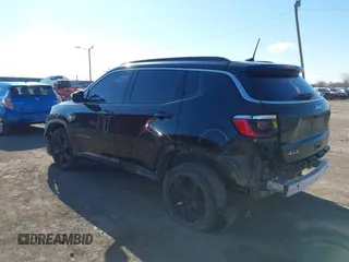 2022 Jeep Compass Latitude with VIN 3C4NJDBB4NT134481, listed as a IAAI auction lot 41973387 with 97,533 mi miles and . Bid and sale history available at DreamBid. Image 3.