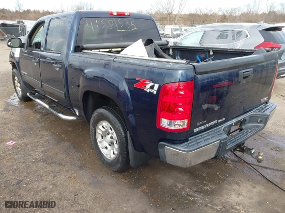 2008 GMC Sierra 1500 Work Truck with VIN 2GTEK13M981128659, listed as a IAAI auction lot 41581536 with 241,671 mi miles. Bid and sale history available at carsss.com. Image 3.