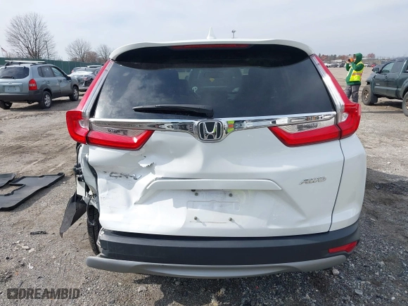 2019 Honda CR-V EX-L with VIN 2HKRW2H80KH612359, listed as a IAAI auction lot 41839120 with 36,188 mi miles. Bid and sale history available at carsss.com. Image 16.