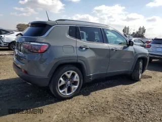 2021 Jeep Compass Limited with VIN 3C4NJCCB5MT559344, listed as a Copart auction lot 43022105 with 78,274 mi miles and Salvage Title. Bid and sale history available at carsss.com. Image 3.