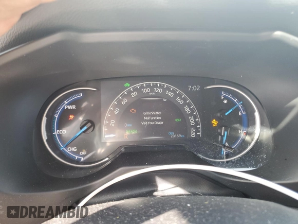 2023 Toyota RAV4 Hybrid XLE with VIN 2T3RWRFV3PW184028, listed as a Copart auction lot 51213675 with 20,159 mi miles and Salvage Title. Bid and sale history available at carsss.com. Image 9.