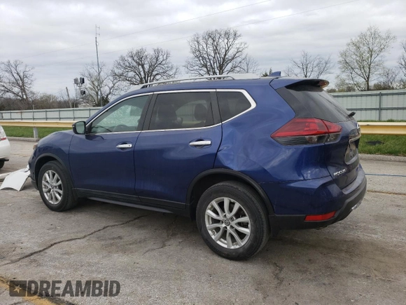 2019 Nissan Rogue SV with VIN 5N1AT2MT4KC827797, listed as a Copart auction lot 50877745 with 48,994 mi miles and Clean Title. Bid and sale history available at DreamBid. Image 2.