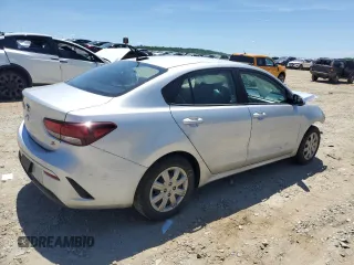 2021 Kia Rio S with VIN 3KPA24AD5ME382580, listed as a Copart auction lot 56931054 with 63,445 mi miles and Salvage Title. Bid and sale history available at carsss.com. Image 3.