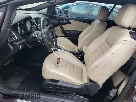 2016 Buick Cascada Premium с VIN W04WT3N55GG076820, выставлен на аукционе Copart как лот 41423704 с пробегом 56 900 миль миль и Чистый • Clean title. История ставок и продаж доступна на DreamBid. Изображение 7.