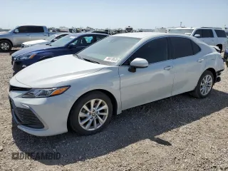 2023 Toyota Camry LE with VIN 4T1C11AK5PU119726, listed as a Copart auction lot 49619635 with 59,346 mi miles and Salvage Title. Bid and sale history available at carsss.com. Image 1.