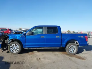 2017 Ford F-150 XL with VIN 1FTEW1EF6HKE12236, listed as a IAAI auction lot 41351158 with 167,433 mi miles. Bid and sale history available at carsss.com. Image 14.