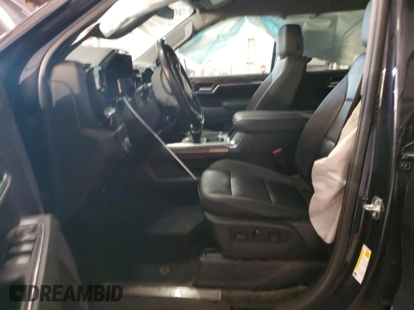 2023 Chevrolet Silverado 1500 LT with VIN 1GCUDDE83PZ320804, listed as a Copart auction lot 87055144 with 62,855 mi miles and Salvage Title. Bid and sale history available at carsss.com. Image 7.