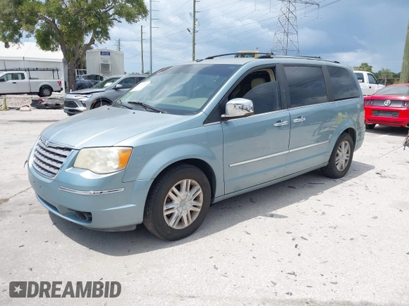 2008 Chrysler Town & Country Limited with VIN 2A8HR64X38R746763, listed as a IAAI auction lot 42117320 with 174,692 mi miles. Bid and sale history available at carsss.com. Image 2.