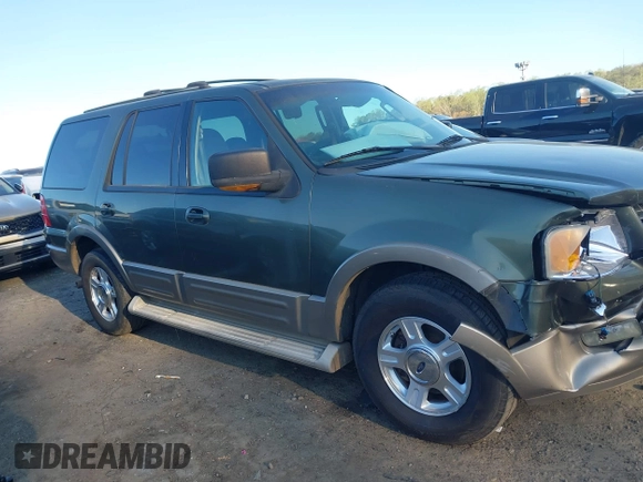 2004 Ford Expedition Eddie Bauer with VIN 1FMPU17L24LA97680, listed as a IAAI auction lot 41867080 with 296,279 mi miles. Bid and sale history available at carsss.com. Image 13.