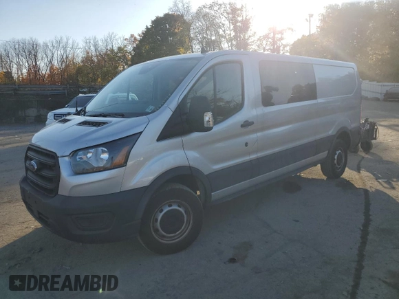 2020 Ford Transit Cargo with VIN 1FTYE1YG7LKB69937, listed as a Copart auction lot 76967334 with 81,640 mi miles and Salvage Title. Bid and sale history available at DreamBid. Image 1.