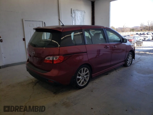 2015 Mazda 5 Touring with VIN JM1CW2CL7F0179885, listed as a Copart auction lot 82764993 with 31,306 mi miles and Salvage Title. Bid and sale history available at carsss.com. Image 3.