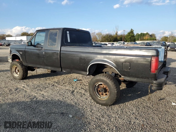 1993 Ford F-250 with VIN 1FTHX26M1PKA32006, listed as a Copart auction lot 79642484 with Not provided miles and Salvage title. Bid and sale history available at DreamBid. Image 2.