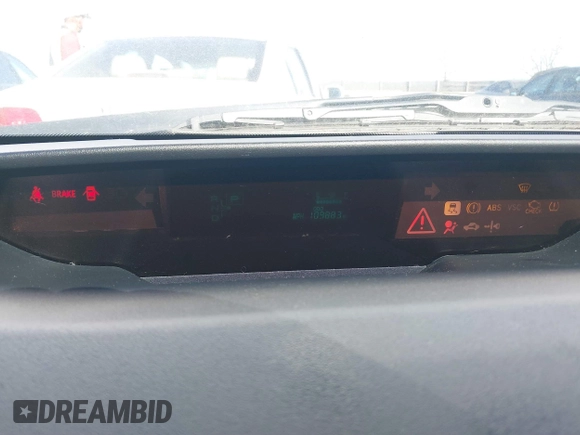 2009 Toyota Prius with VIN JTDKB20U497889360, listed as a IAAI auction lot 41681640 with 109,883 mi miles. Bid and sale history available at carsss.com. Image 7.