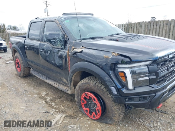 2024 Ford F-150 Raptor with VIN 1FTFW1RJ0RFA93011, listed as a IAAI auction lot 41730526 with 10,213 mi miles and . Bid and sale history available at DreamBid. Image 6.