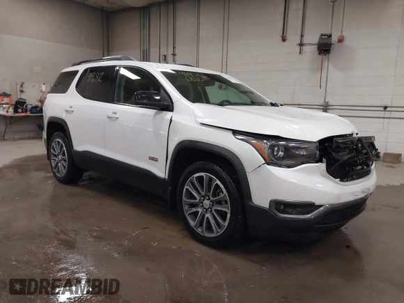2017 GMC Acadia SLT with VIN 1GKKNVLS4HZ133716, listed as a IAAI auction lot 41196812 with 113,050 mi miles and . Bid and sale history available at carsss.com. Image 1.