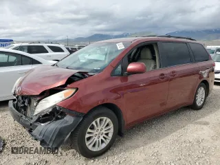 2012 Toyota Sienna XLE AAS z VIN 5TDYK3DC3CS237764, wystawiony jako Copart lot #56537405 z przebiegiem 169 592 mil mil oraz Szkoda całkowita • Salvage title. Historia ofert i sprzedaży dostępna na DreamBid. Obrazek 1.