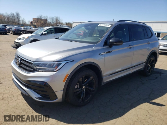 2023 Volkswagen Tiguan SE R-Line Black with VIN 3VV8B7AX3PM090643, listed as a Copart auction lot 52225065 with 60,680 mi miles and Salvage title. Bid and sale history available at DreamBid. Image 1.