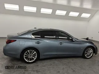 2020 Infiniti Q50 3.0t LUXE with VIN JN1EV7AP3LM206103, listed as a Copart auction lot 45989215 with 117,521 mi miles and Clean Title. Bid and sale history available at carsss.com. Image 3.