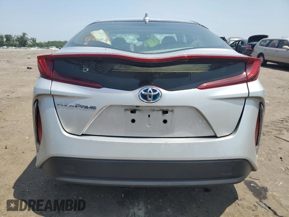 2022 Toyota Prius LE with VIN JTDKAMFP2N3223566, listed as a Copart auction lot 60848105 with 68,827 mi miles and Salvage title. Bid and sale history available at DreamBid. Image 6.