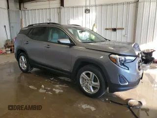 2021 GMC Terrain SLE with VIN 3GKALTEV7ML341748, listed as a Copart auction lot 89196355 with 41,618 mi miles and Salvage Title. Bid and sale history available at carsss.com. Image 4.