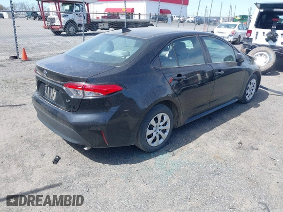 2023 Toyota Corolla LE with VIN 5YFB4MDE7PP028548, listed as a IAAI auction lot 41810081 with 34,352 mi miles and . Bid and sale history available at DreamBid. Image 4.