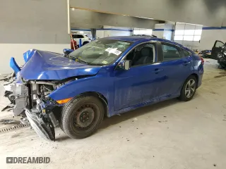 2019 Honda Civic Sedan LX with VIN 2HGFC2F62KH569571, listed as a Copart auction lot 88488395 with NaN miles and Salvage Title. Bid and sale history available at carsss.com. Image 1.
