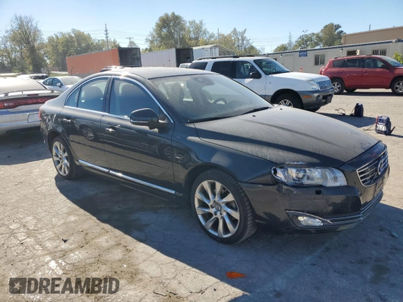2015 Volvo S80 T6 Platinum z VIN YV1902MM5F1188298, wystawiony jako Copart lot #76501464 z przebiegiem 73 707 mil mil oraz Szkoda całkowita • Salvage title. Historia ofert i sprzedaży dostępna na DreamBid. Obrazek 4.