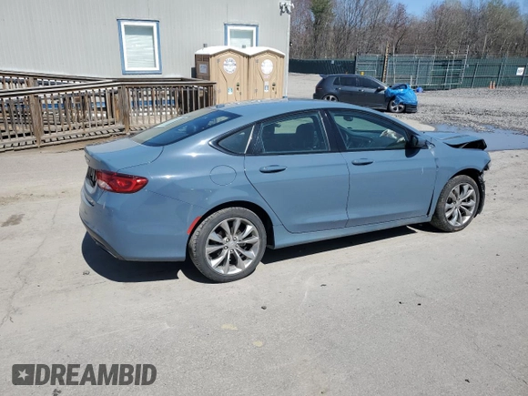 2015 Chrysler 200 S with VIN 1C3CCCBB9FN626425, listed as a Copart auction lot 53429105 with 64,002 mi miles and Salvage Title. Bid and sale history available at carsss.com. Image 3.