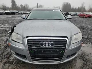 2008 Audi A8 L 4.2L with VIN WAUMV94E38N012703, listed as a Copart auction lot 86854604 with 132,363 mi miles and Salvage Title. Bid and sale history available at carsss.com. Image 5.