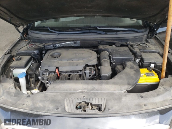 2015 Hyundai Sonata 2.4L SE with VIN 5NPE24AF4FH217346, listed as a Copart auction lot 53923845 with 104,000 mi miles and Salvage Title. Bid and sale history available at carsss.com. Image 11.