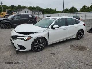 2023 Honda Civic EX-L с VIN 19XFL1H78PE014481, выставлен на аукционе Copart как лот 57480665 с пробегом 21 210 миль миль и Списание • Salvage title. История ставок и продаж доступна на DreamBid. Изображение 1.