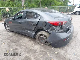2016 Mazda 3 i Sport with VIN JM1BM1T74G1314329, listed as a IAAI auction lot 42013502 with 97,551 mi miles and . Bid and sale history available at DreamBid. Image 3.